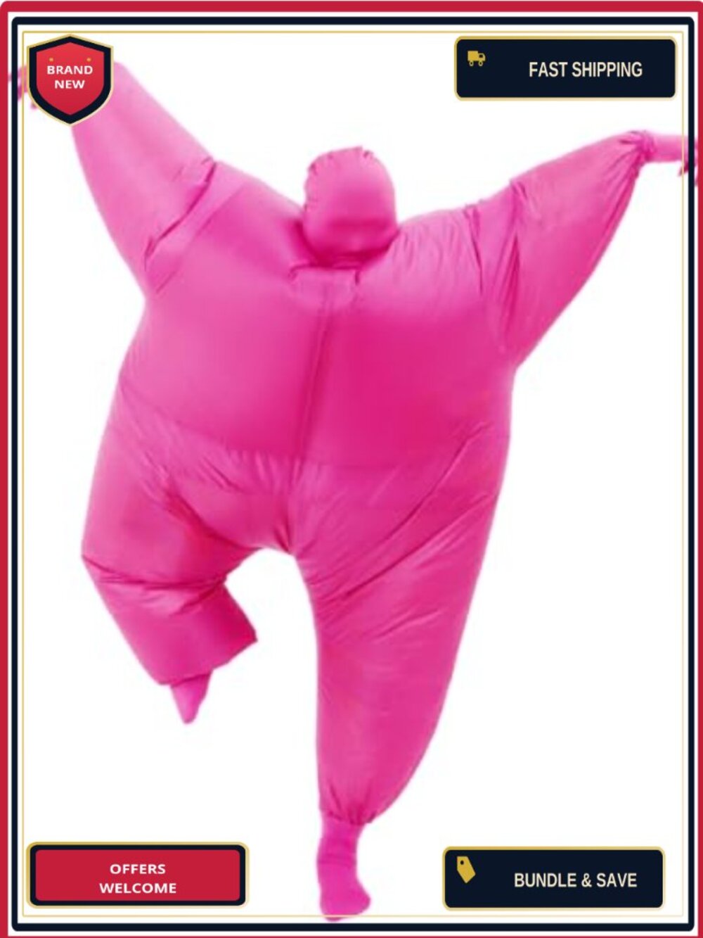 RHYTHMARTS Adult Inflatable Costume Full Body Suit Halloween Christmas Fancy